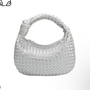 Melie Bianco Silver Bag